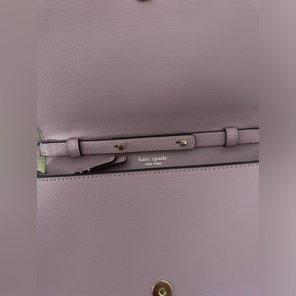 Kate Spade Sylvia Graphic Clover Appliqué Chain Crossbody - Picture 5 of 6